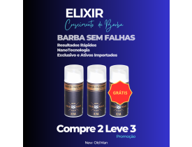 Kit 2 Elixir de Crescimento de Barba New Old Man - 30ml | New Old Man