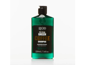 Shampoo Masculino Para Cabelo de Regeneração Profunda The Holy Green Coffee QOD - 220ml | New Old Man