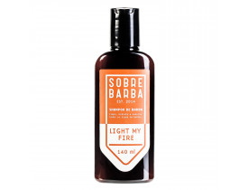 Shampoo Para Barba Sobrebarba Light My Fire - 140ml