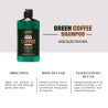 Shampoo Masculino Para Cabelo de Regeneração Profunda The Holy Green Coffee QOD - 220ml | New Old Man